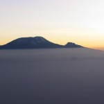 Kilimandzaras -vaizdas nuo Meru kalno